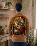 Camiseta Oversized Coleção Wide Reflexo de Fé - 3684