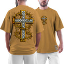 Camiseta Shap Life Oversized Cruz Cravejada - 3747