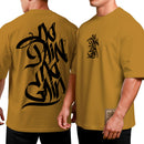 Camiseta Oversized Shap Life No Pain No Gain - 3809