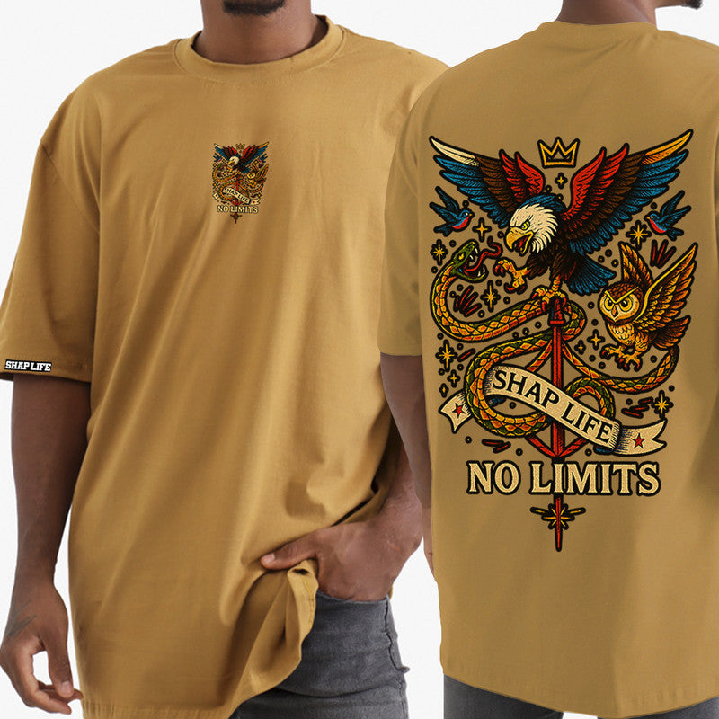 Camiseta Shap Life Oversized Águia Shap Life No Limits - 3738