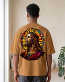 Camiseta Oversized Coleção Wide O Rosto da Misericórdia - 3685