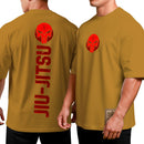 Camiseta Oversized Shap Life Red Skull BJJ - 3838