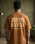 Camiseta Oversized Shap Life Jesus Saves - 3976