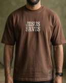 Camiseta Oversized Shap Life Jesus Saves - 3976
