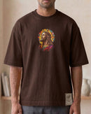 Camiseta Oversized Coleção Wide O Rosto da Misericórdia - 3685