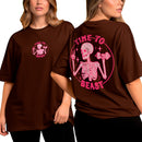 Camiseta Oversized Shap-Life Time to Beast - 3822