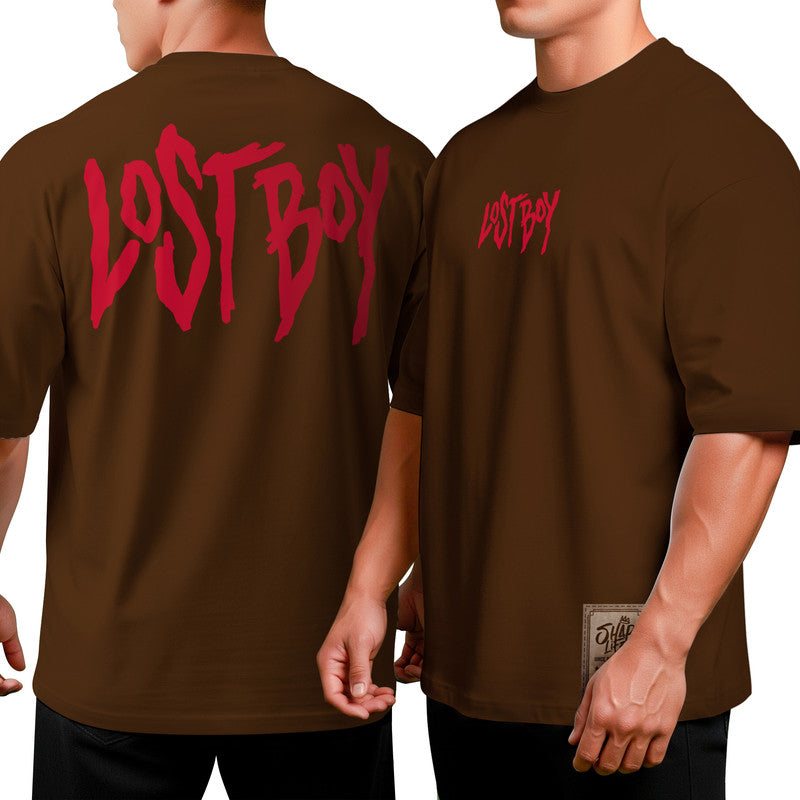 Camiseta Oversized Shap Life Lost Boy - 3807