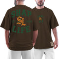Camiseta Oversized Shap Life Old School Blue - 3779