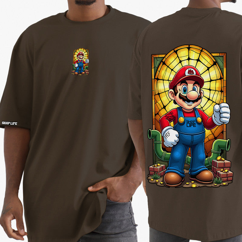 Camiseta Shap Life Oversized Super Mario - 3730