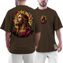 Camiseta Oversized Coleção Wide O Rosto da Misericórdia - 3685