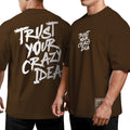 Camiseta Oversized Shap Life Crazy Idea - 3855