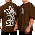 Camiseta Oversized Shap Life No Pain No Gain - 3809