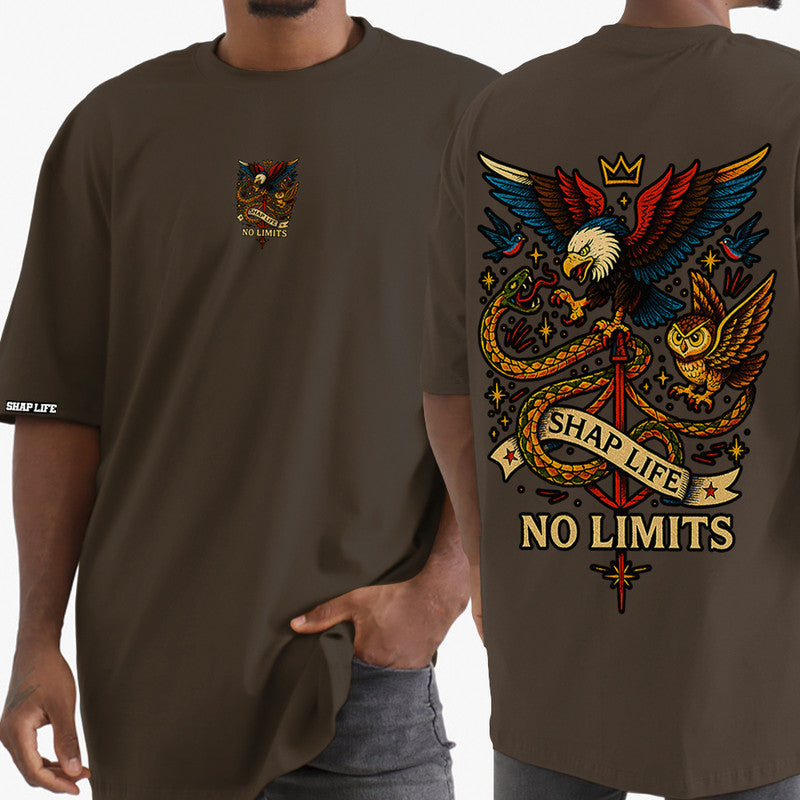 Camiseta Shap Life Oversized Águia Shap Life No Limits - 3738