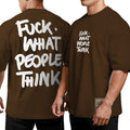 Camiseta Oversized Shap Life Fuck What People Think - 3853