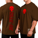 Camiseta Oversized Shap Life Red Skull BJJ - 3838