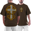 Camiseta Shap Life Oversized Cruz Cravejada - 3747