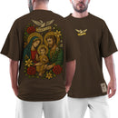 Camiseta Shap Life Oversized Sagrada Família Halftone - 3750