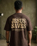 Camiseta Oversized Shap Life Jesus Saves - 3976
