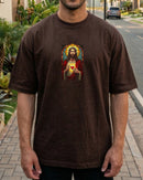 Camiseta Oversized Shap Life Christian Coração de Deus - 3728