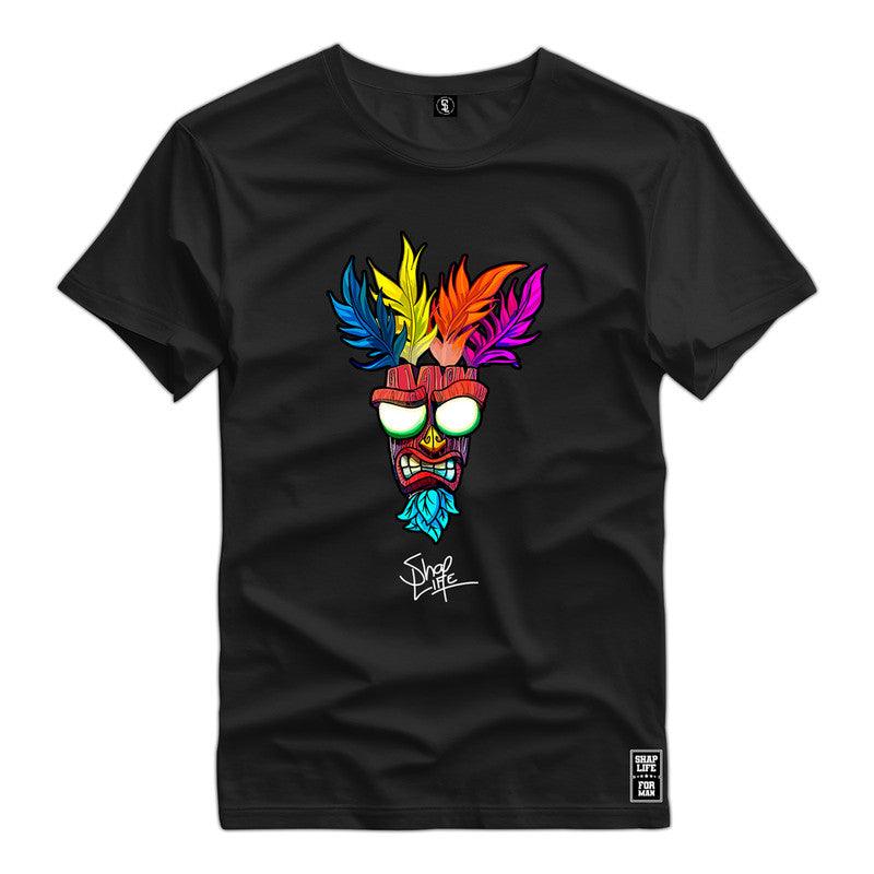 Camiseta Shap Life Aku Aku Mascara - 2837