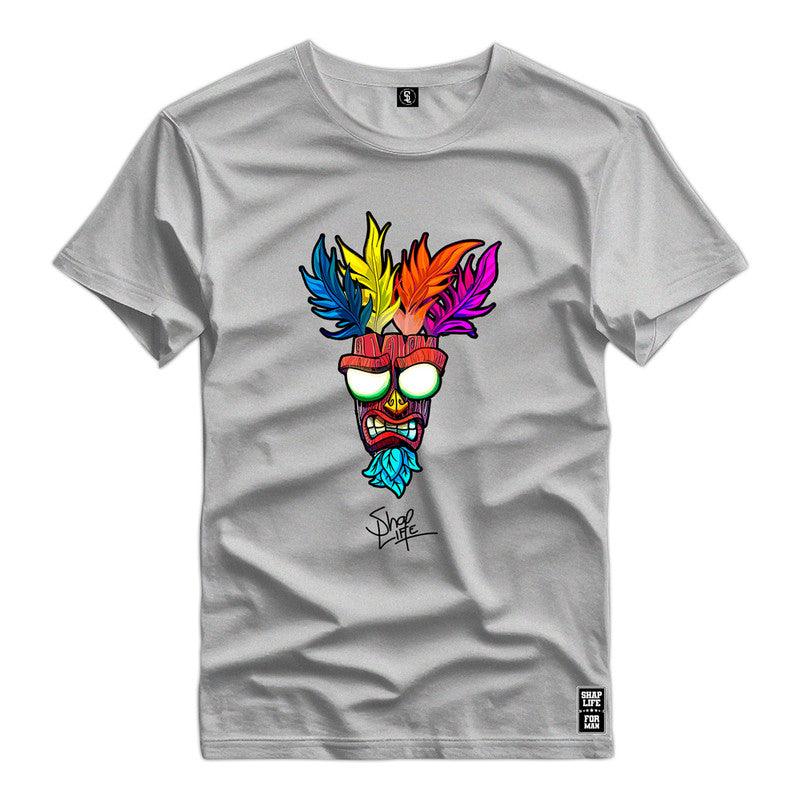 Camiseta Shap Life Aku Aku Mascara - 2837