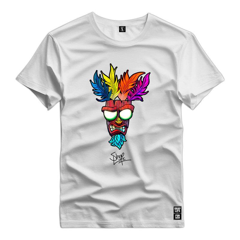 Camiseta Shap Life Aku Aku Mascara - 2837