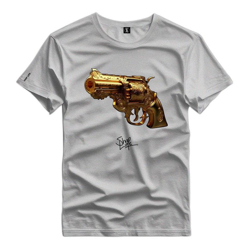 Camiseta Shap Life Arma Dourada - 2228