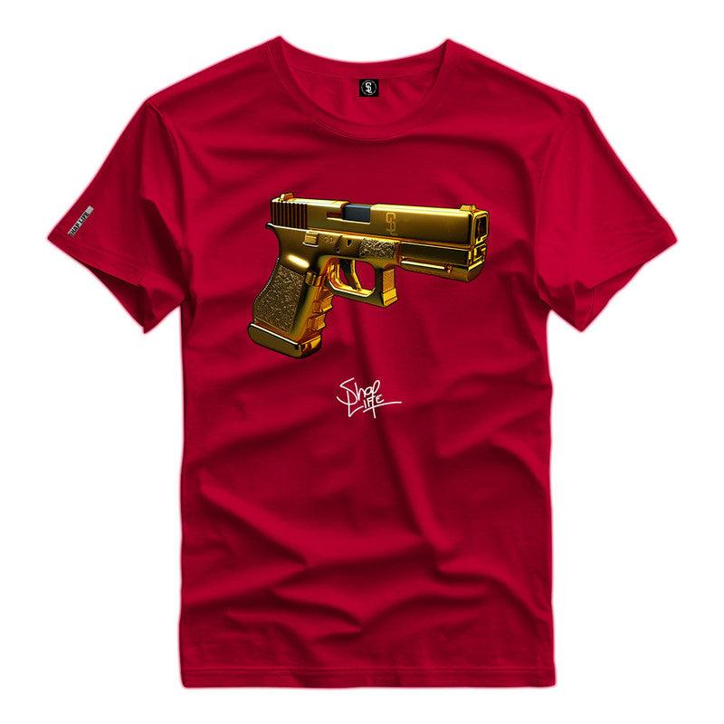 Camiseta Shap Life Arma Dourada - 2229