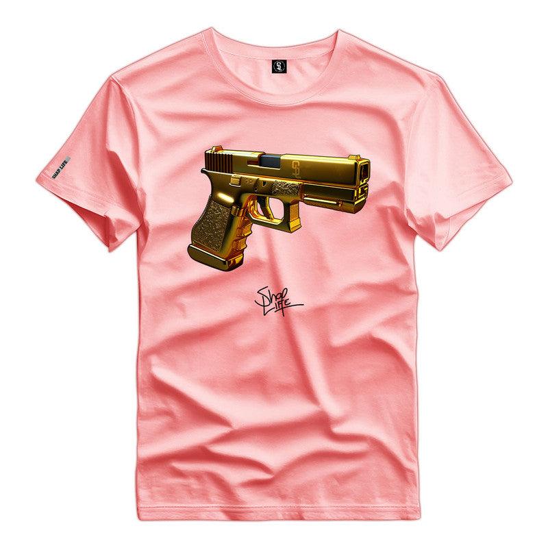 Camiseta Shap Life Arma Dourada - 2229