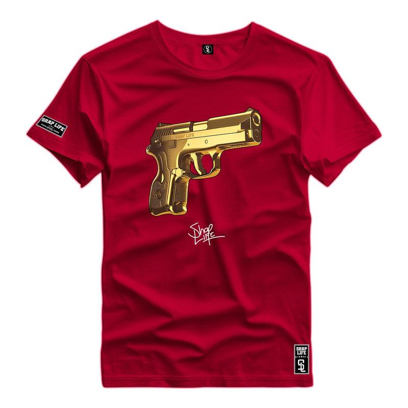Camiseta Shap Life Arma Dourada - 2762