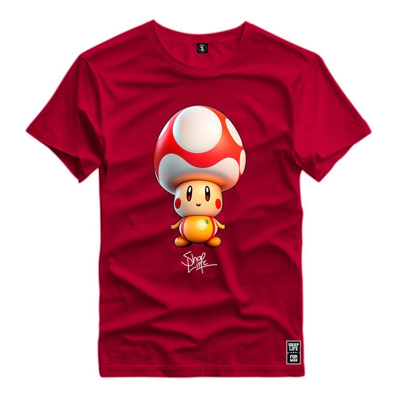 Camiseta Shap Life Cogumelo Mario - 2783