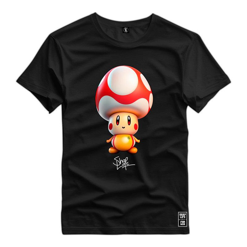Camiseta Shap Life Cogumelo Mario - 2783