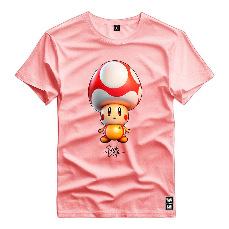Camiseta Shap Life Cogumelo Mario - 2783