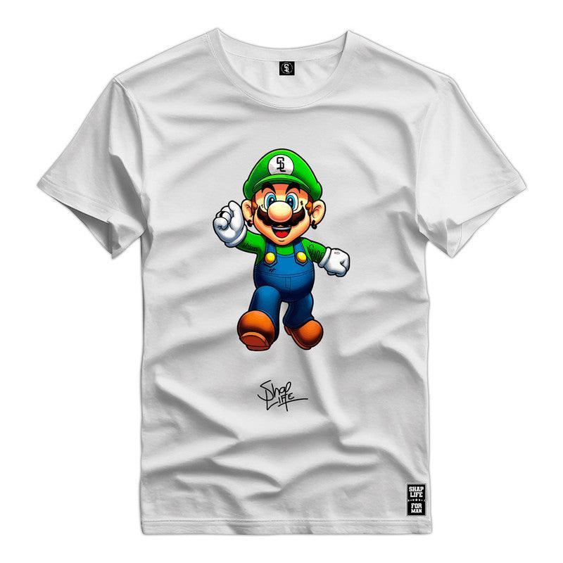 Camiseta Shap Life Luigi Vídeo Game - 2794