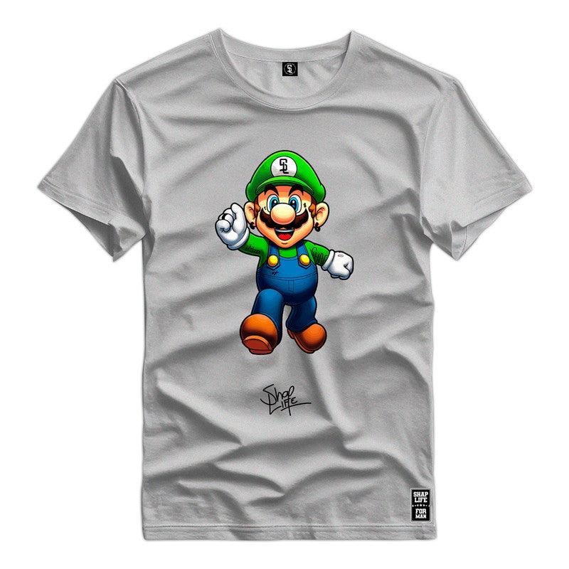 Camiseta Shap Life Luigi Vídeo Game - 2794