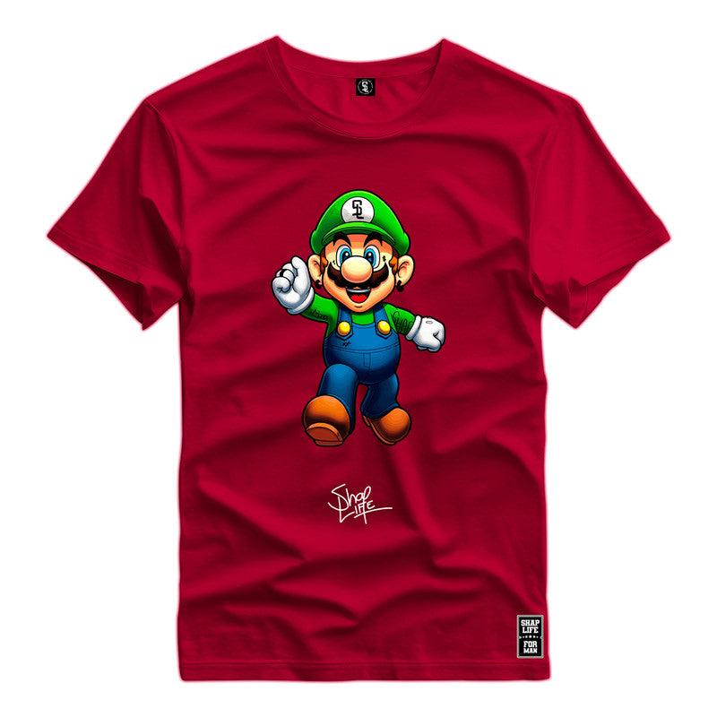 Camiseta Shap Life Luigi Vídeo Game - 2794