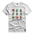 Camiseta Shap Life Mario Vídeo Game - 2795