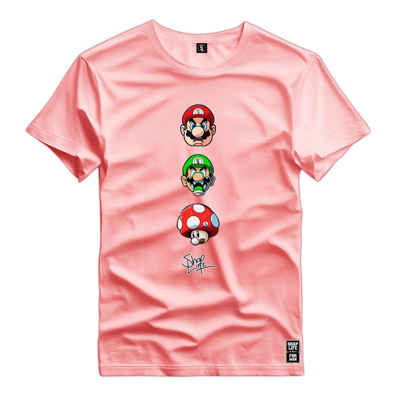 Camiseta Shap Life Mario Vídeo Game - 2799