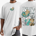 Camiseta Shap Life Oversized Amensing Love - 3457