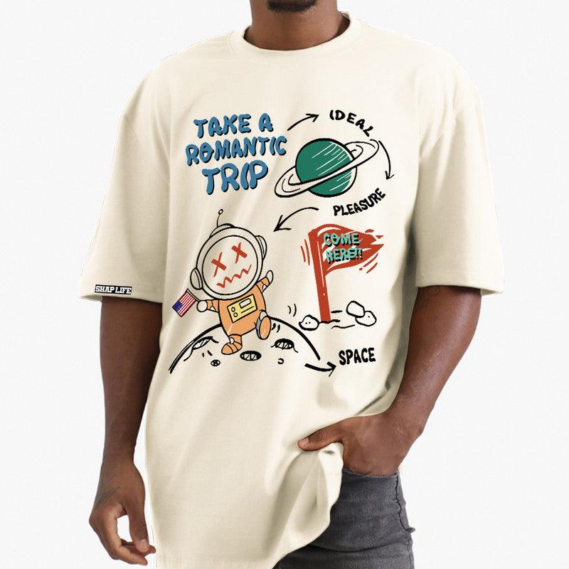 Camiseta Shap Life Oversized Astronaut - 3398