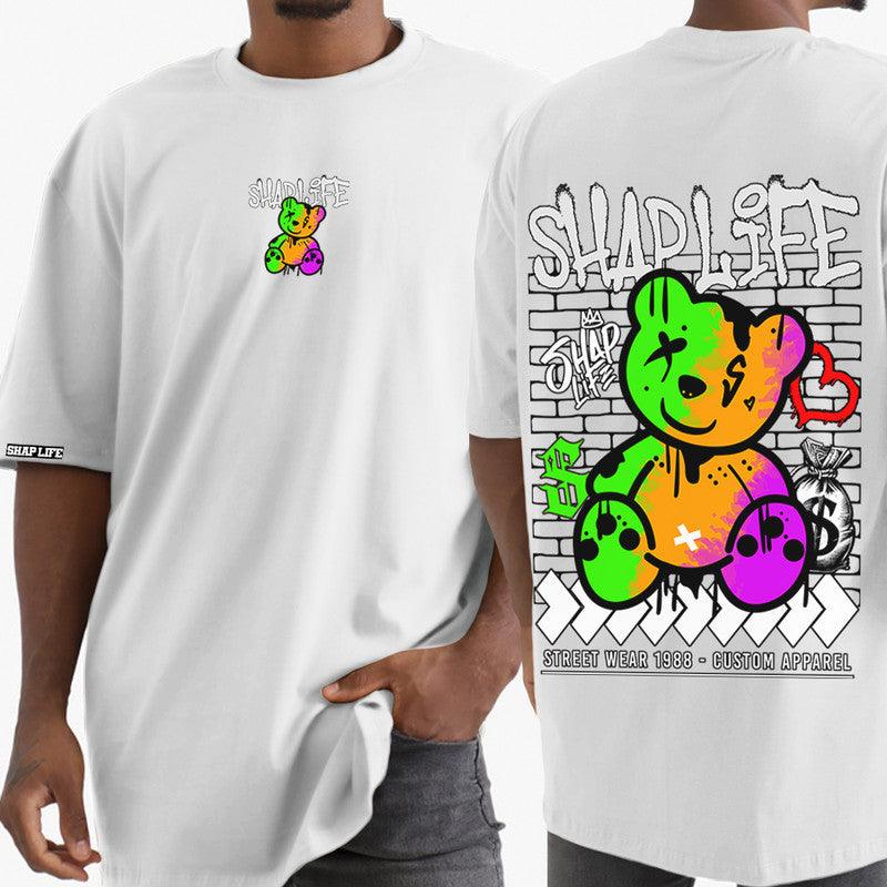 Camiseta Shap Life Oversized Bear Colors - 3329