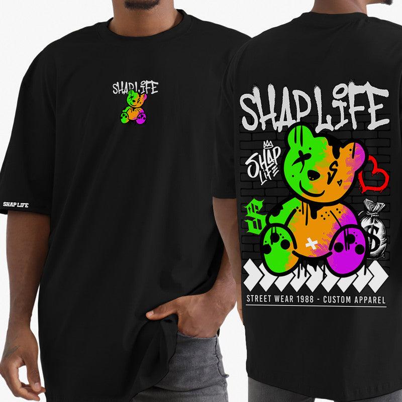 Camiseta Shap Life Oversized Bear Colors - 3329