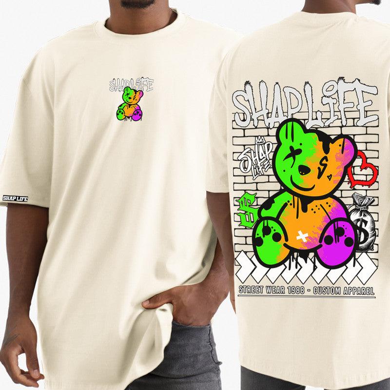 Camiseta Shap Life Oversized Bear Colors - 3329