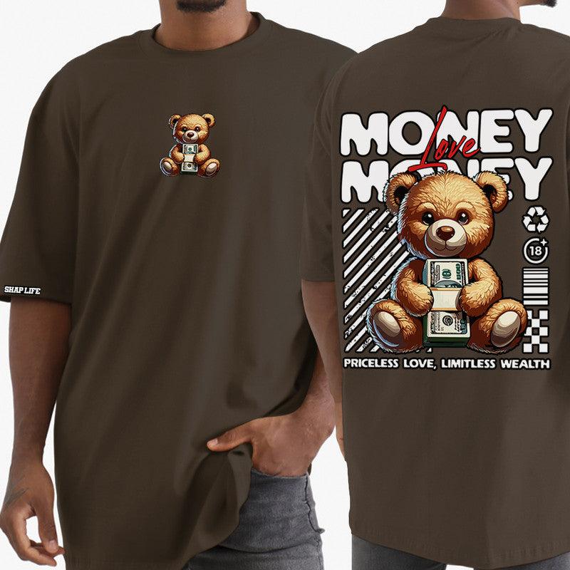 Camiseta Shap Life Oversized Bear Money - 3436