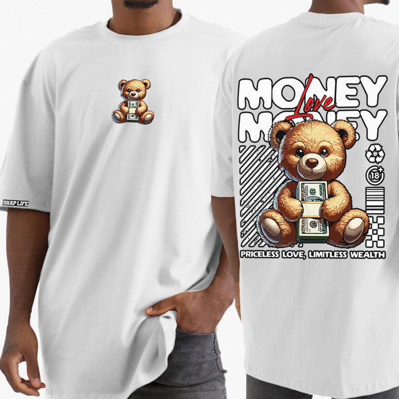 Camiseta Shap Life Oversized Bear Money - 3436