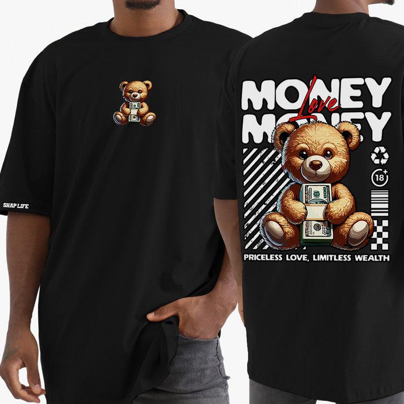 Camiseta Shap Life Oversized Bear Money - 3436