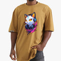 Camiseta Shap Life Oversized Cat RGB - 3493