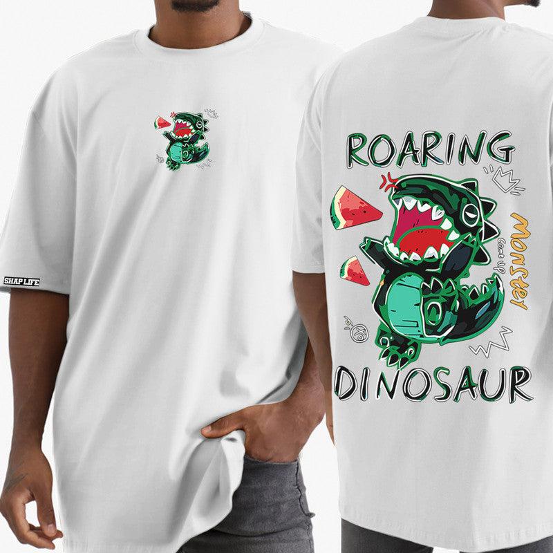 Camiseta Shap Life Oversized Dinosaur Roaring - 3336