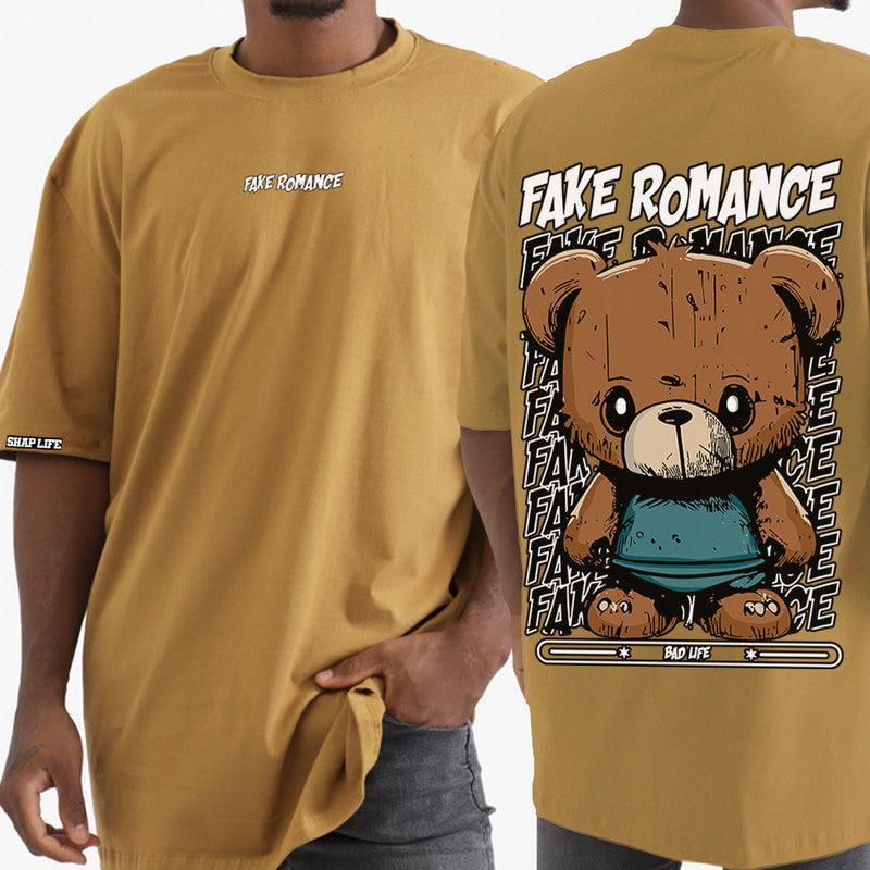 Camiseta Shap Life Oversized Fake Romance - 3450