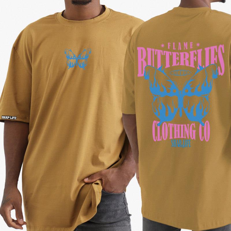 Camiseta Shap Life Oversized Flame Butterflies - 3375